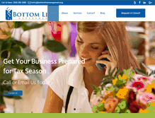 Tablet Screenshot of bottomlinemanagement.org